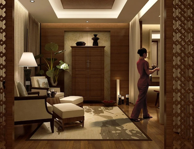 成都温江Xinxi养生会馆养生会馆spa馆环境展示二